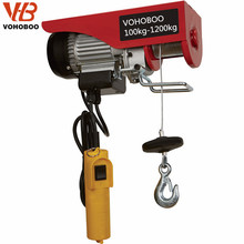 250kg Hoist Factory Price Mini Type Wire Rope Cable Electric Lifting Hoist